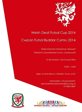 Wales Deaf Futsal Nov 14
