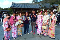 Heather with a group of Maikus